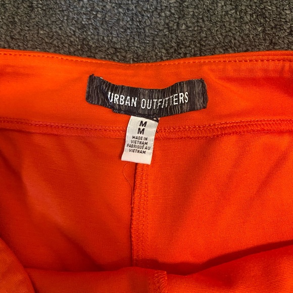 NWOT urban outfitters orange mini skort - Picture 4 of 4